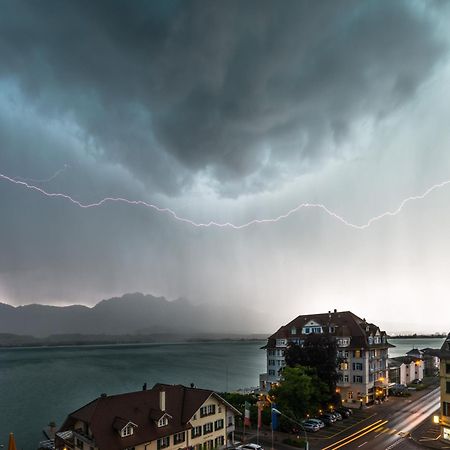 Dependance Stella Del Lago By Hotel Restaurant Bellevue Au Lac Thun Buitenkant foto