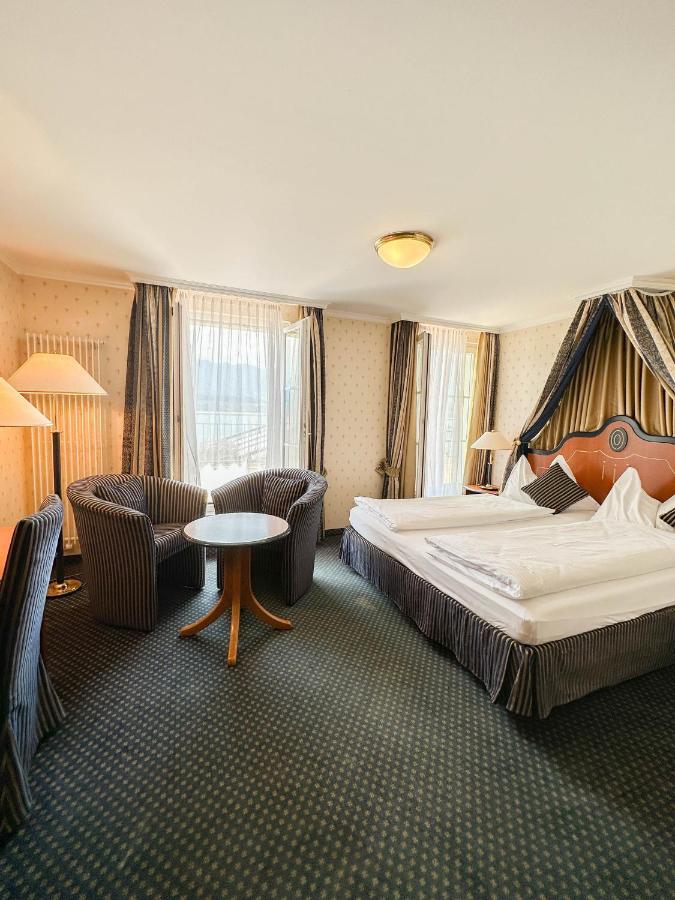 Dependance Stella Del Lago By Hotel Restaurant Bellevue Au Lac Thun Buitenkant foto