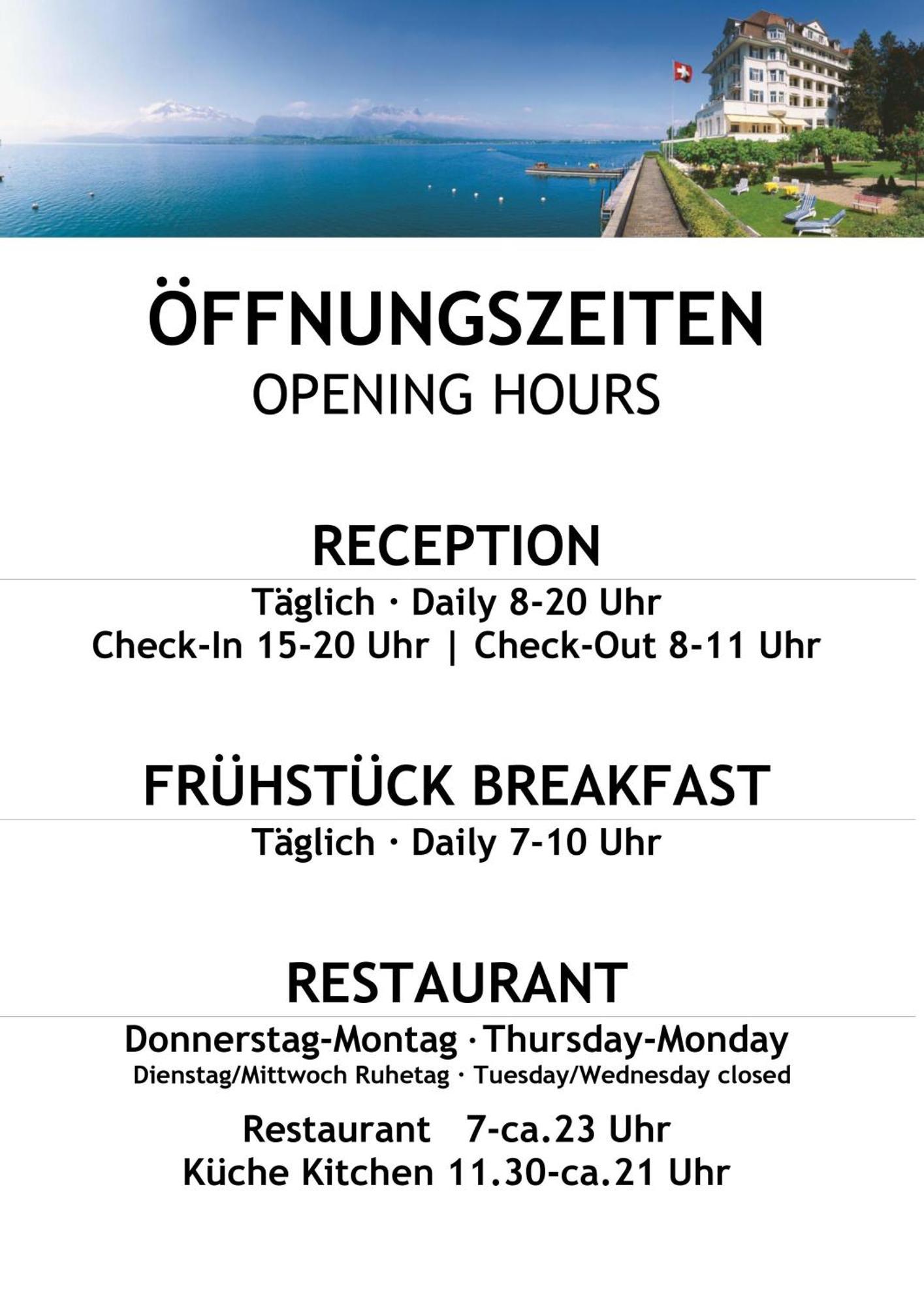 Dependance Stella Del Lago By Hotel Restaurant Bellevue Au Lac Thun Buitenkant foto
