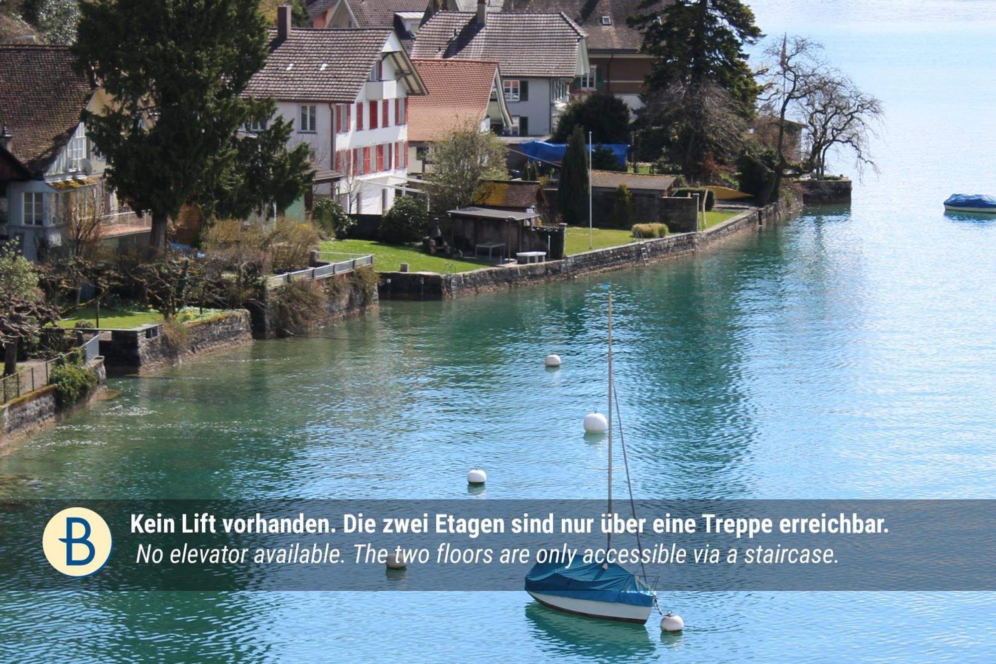 Dependance Stella Del Lago By Hotel Restaurant Bellevue Au Lac Thun Buitenkant foto